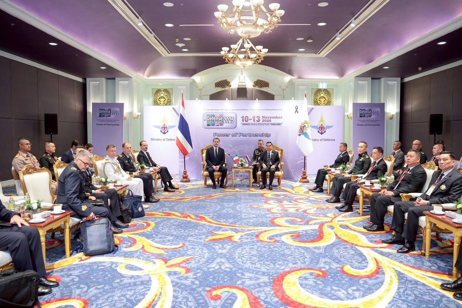 พิธีเปิดงานแสดงนิทรรศการอุปกรณ์ป้องกันประเทศ ๒๐๒๕ “Defense & Security 2025”