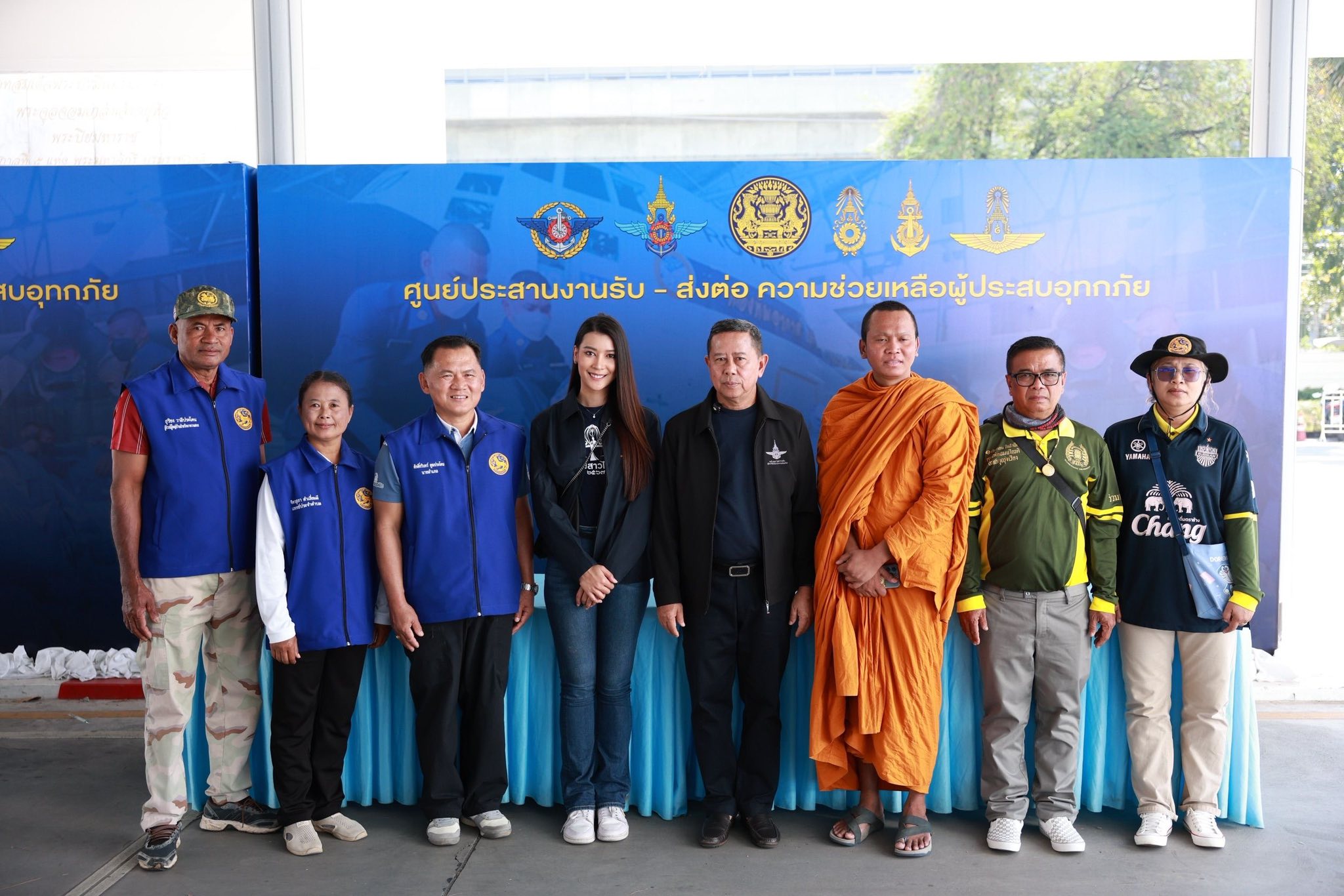 พลโท อดุลย์ บุญธรรมเจริญ รัฐมนตรีช่วยว่าการกระทรวงกลาโหม ต้อนรับ นายโสภณ ซารัมย์ รองนายกรัฐมนตรี