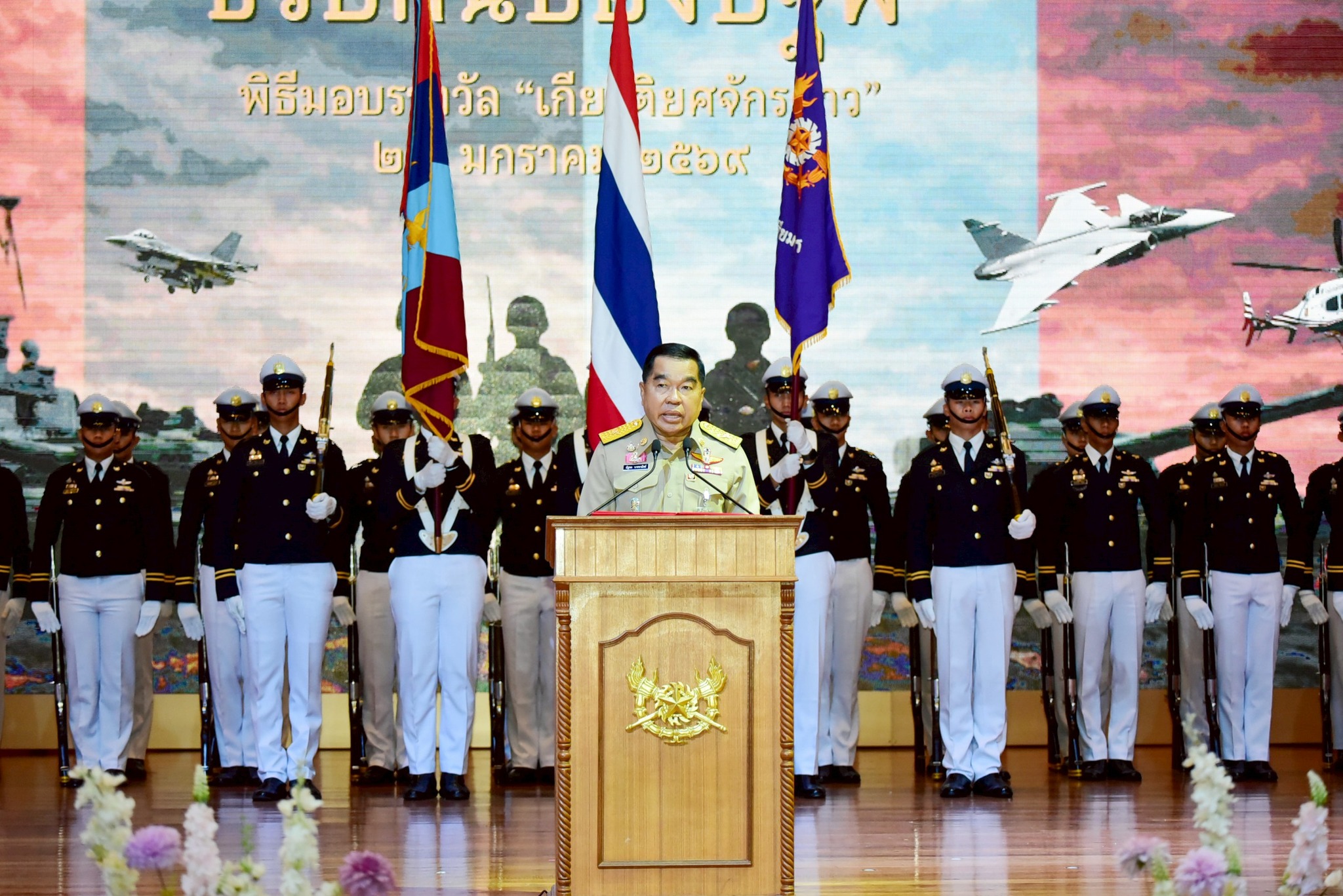 รัฐมนตรีว่าการกระทรวงกลาโหมเป็นประธานงานวันสถาปนาโรงเรียนเตรียมทหาร ครบรอบ ๖๘ ปี