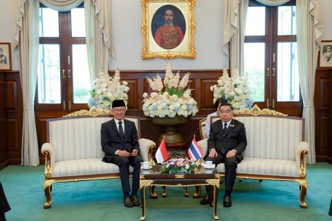 เอกอัครราชทูตอินโดนีเซียประจำประเทศไทยเข้าเยี่ยมคำนับรัฐมนตรีว่าการกระทรวงกลาโหม