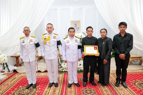 รัฐมนตรีว่าการกระทรวงกลาโหม เป็นประธานพิธีพระราชทานเพลิงศพ ร้อยตรีวายุ ขวัญเสือ